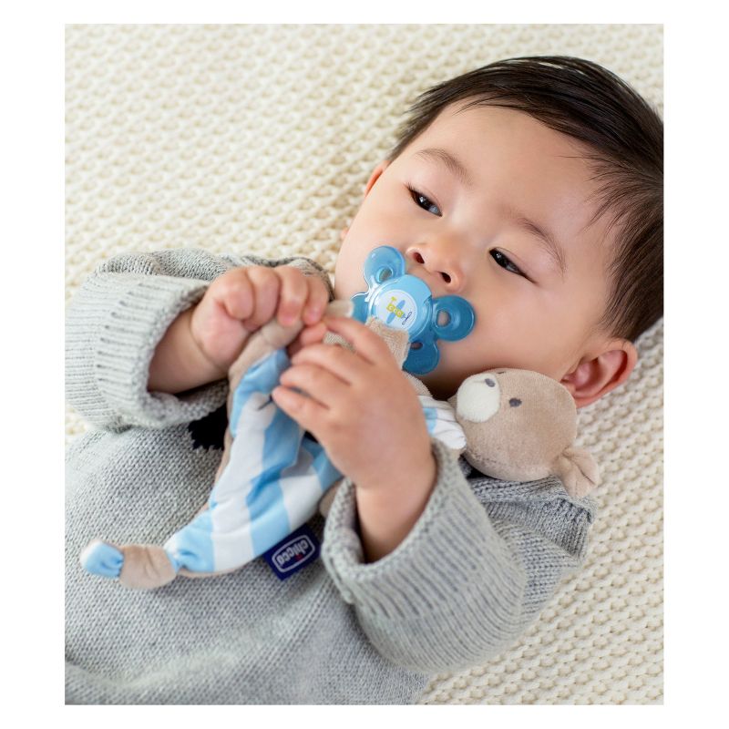 Chicco Pocket Buddies Pacifier Holder - Blue