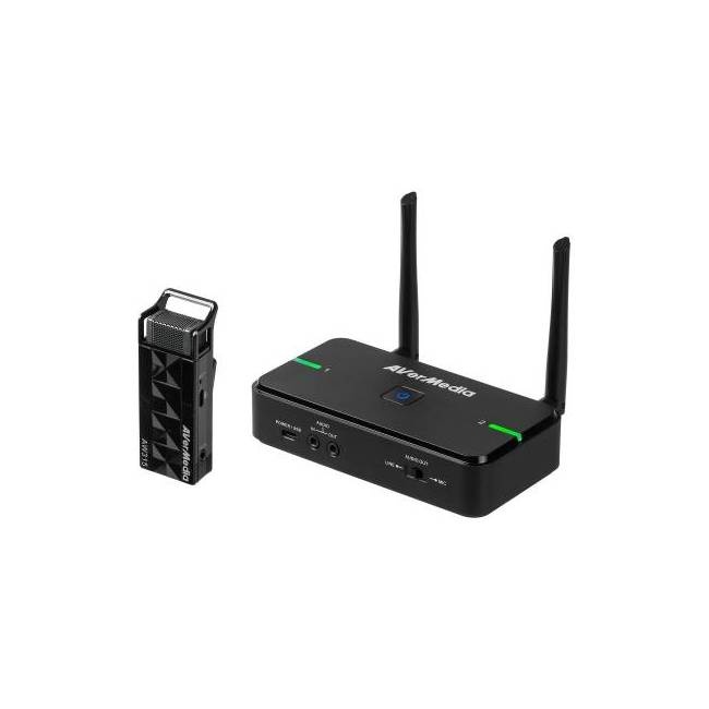 AverMedia - AW315S - AVerMedia Wireless Microphone - Wireless