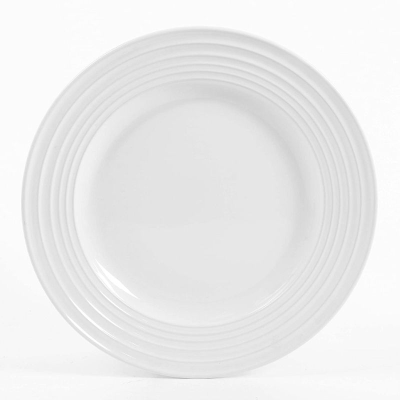 Vremi 16 Piece Multicolor Porcelain Dinnerware Set with 4 Dinner Plates, 4 Dessert Plates, 4 Salad/Soup Bowls, & 4 Coffee/Tea Mugs