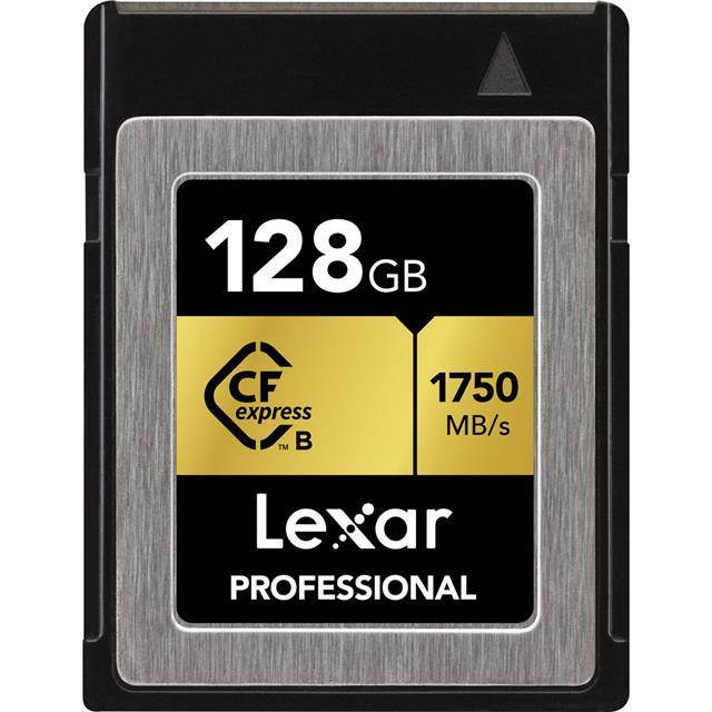Lexar 128GB Professional CFexpress Type-B Memory Card #LCFX10-128CRBNA