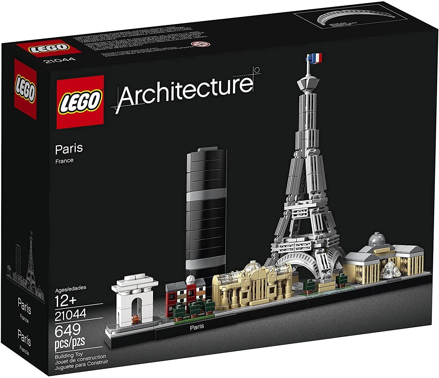 LEGO Architecture Skyline Collection 21044 Paris Building Kit (694 Piece)