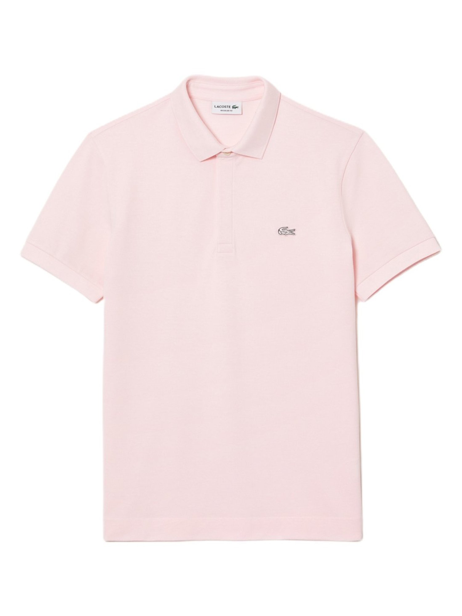 Lacoste Pink Cotton Regular Fit Polo T-Shirt