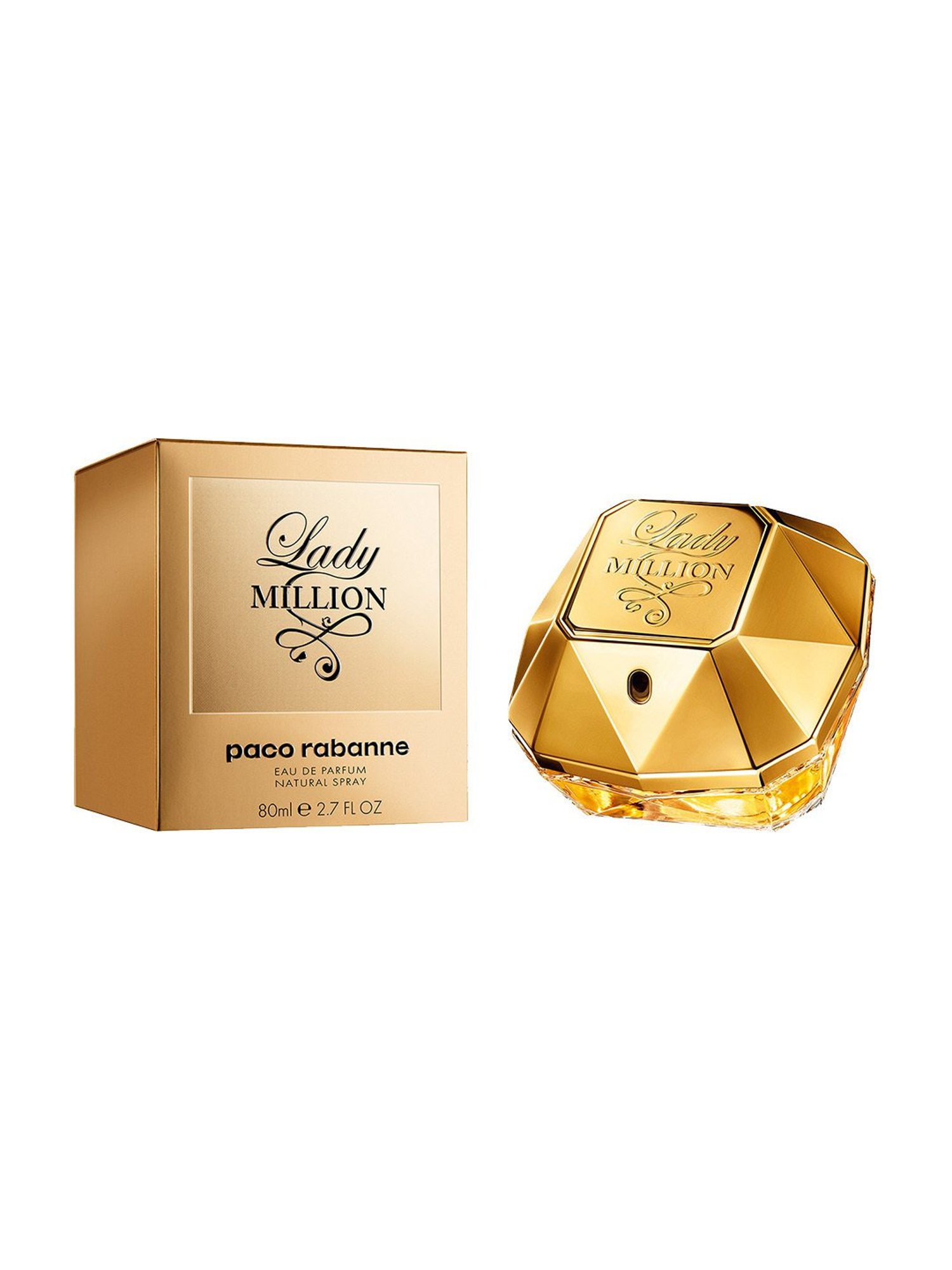 Rabanne Lady Million Eau de Parfum for Women - 80 ml