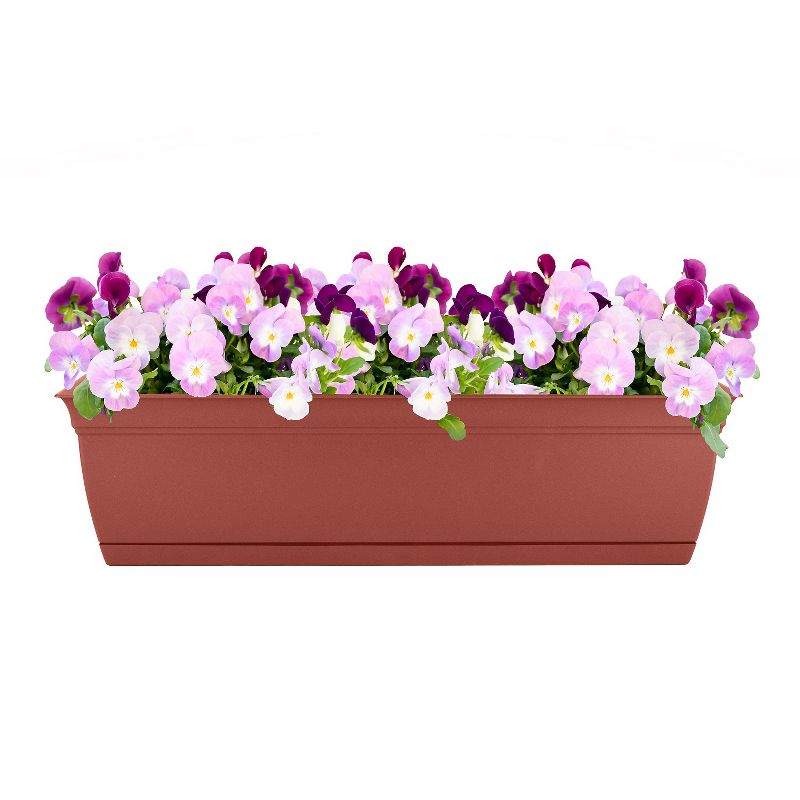 AquaSavTM Oxford Window and Deck Planter, 30" - PRIDE GARDEN PRODUCTS
