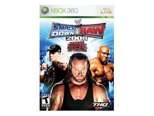 WWE SmackDown vs. Raw 2008 Xbox 360 Game