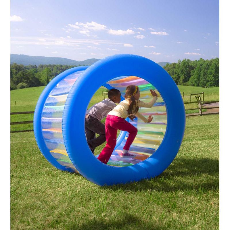 Costway Inflatable Water Slide Crab Dual Slide Bounce House Splash Pool W/ 950W Blower