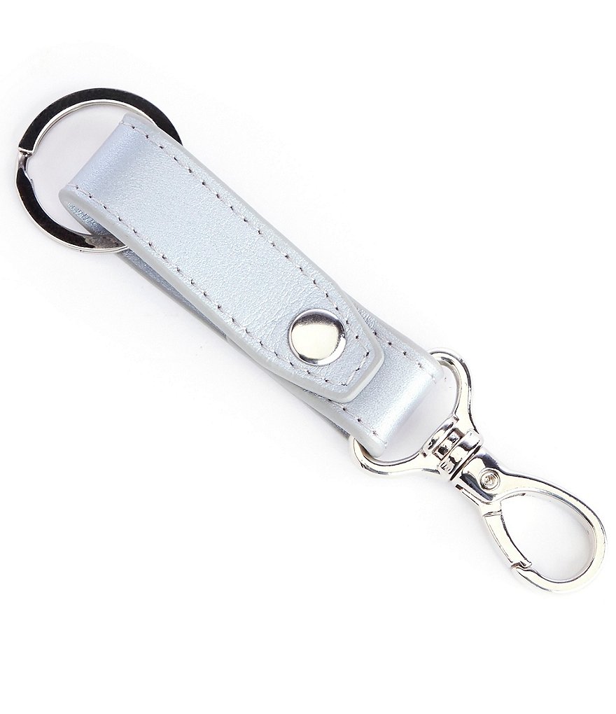 ROYCE New York Leather Contemporary Valet Key Chain