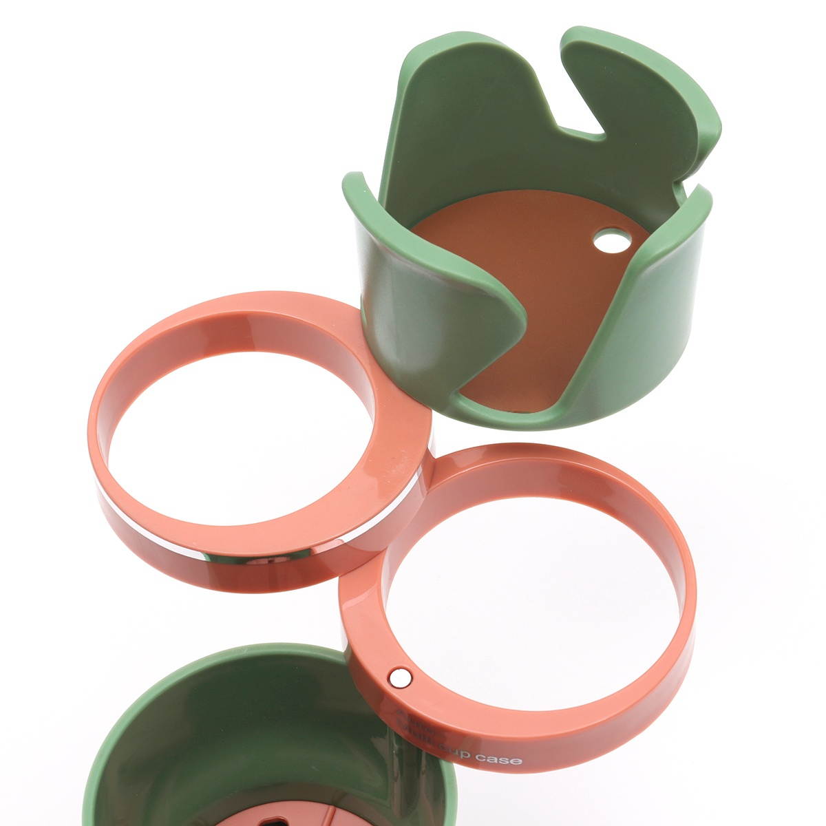 Car Multifunctional Cup Holder Auto-multi Cup Case Drinking Bottle Holder Organizer Storage Box (Black)