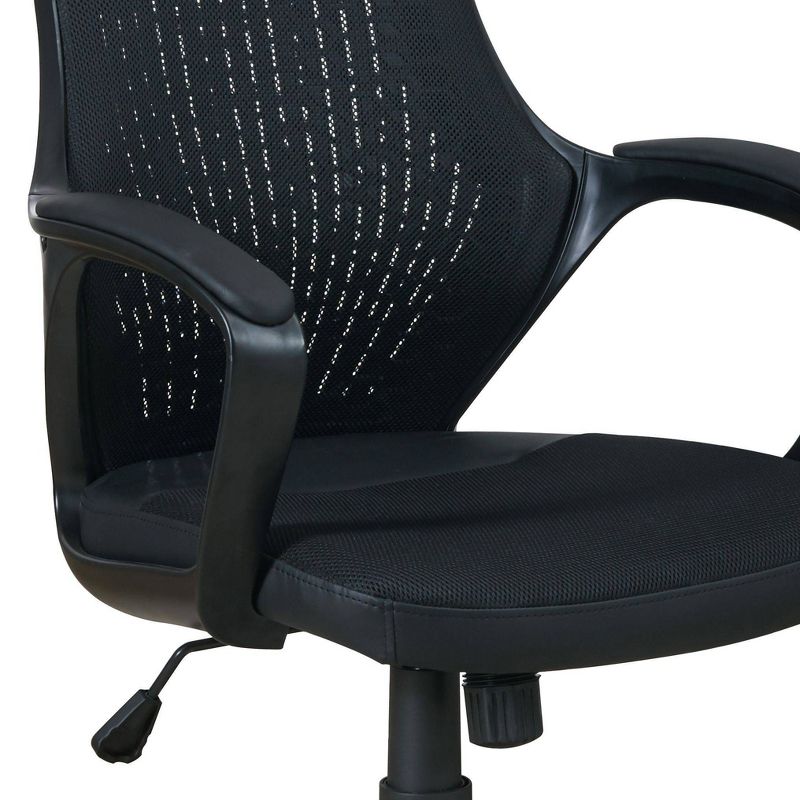Mesh PC Gaming Office Chair Black - X Rocker