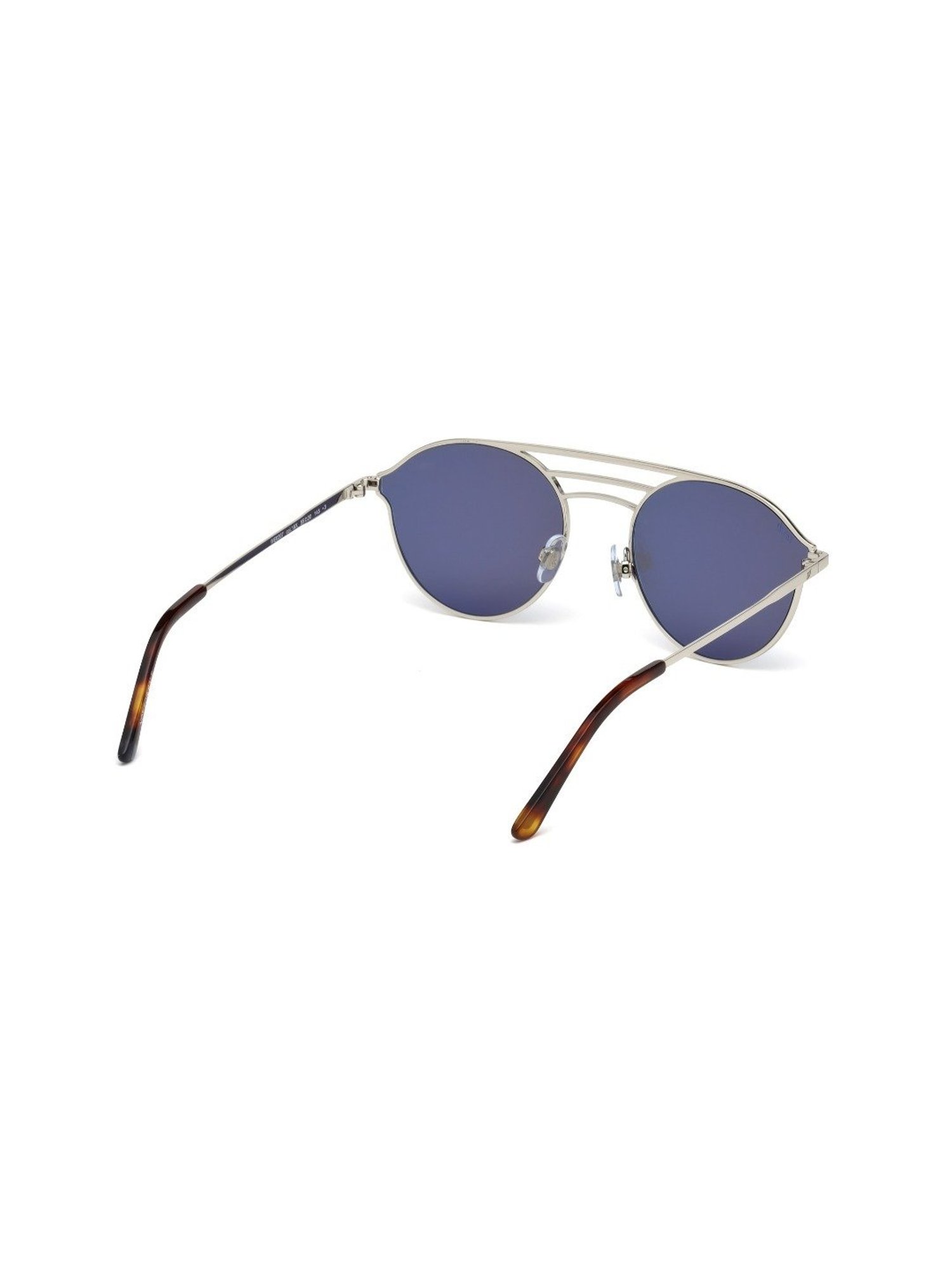 Web Eyewear Blue Pilot Unisex Sunglasses Designed in Italy