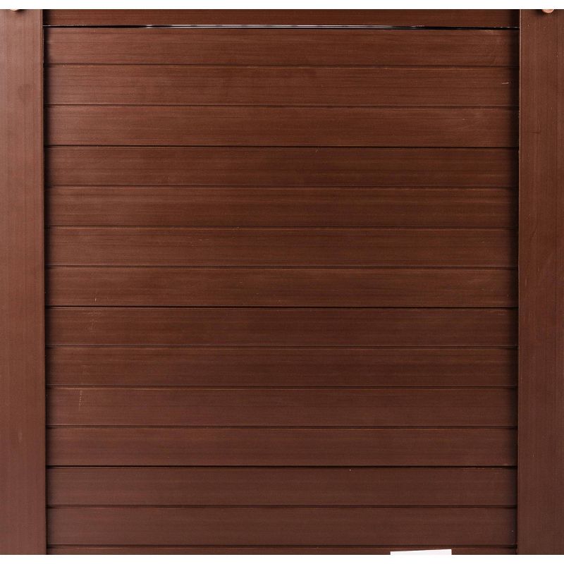 New Age ecoFLEX Habitat 'N' Home Stainless Steel Dog Crate - Brown - Small