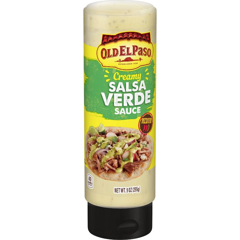 Old El Paso Sauce Creamy Salsa Verde 9oz