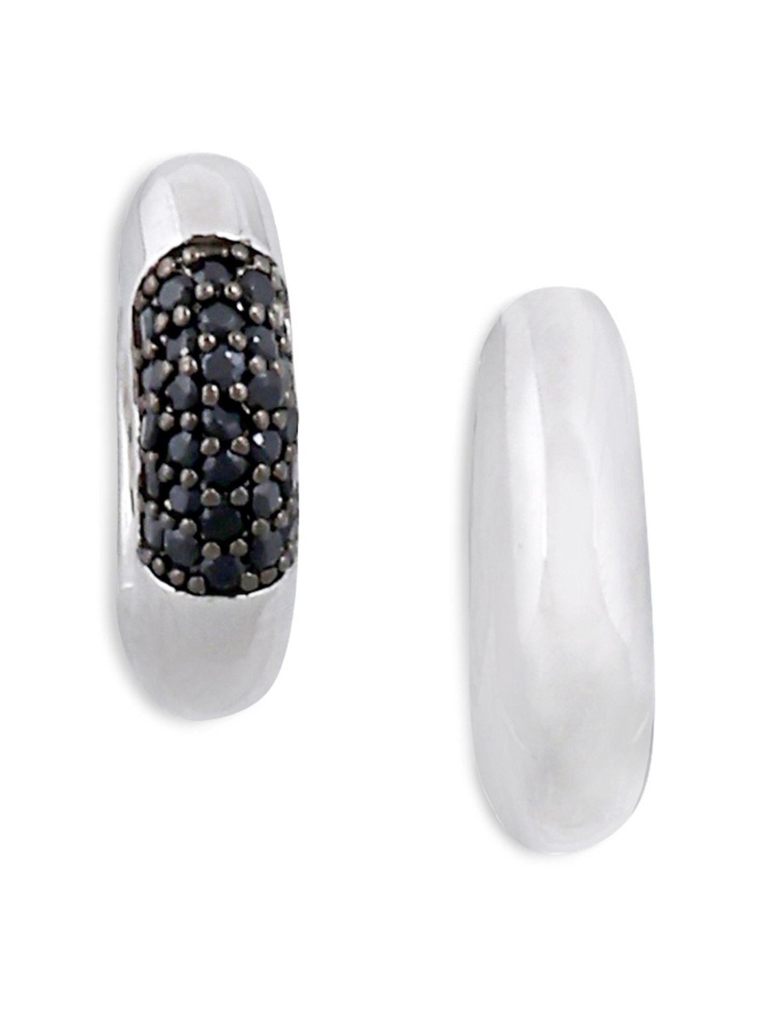 The Real Effect London 800 Sterling Silver Stud Earrings for Women