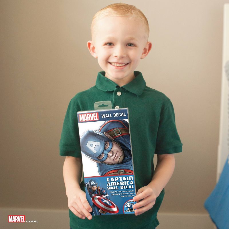 Captain America Wall Decal