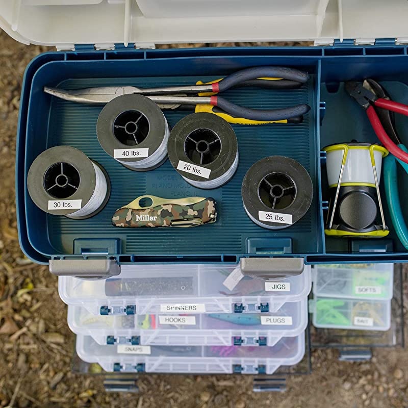 Genuine P-touch, TZe-231 4 Pack Tape (TZE2314PKB) .5&rdquo;(0.47&rdquo;) x 26.2 ft. (8m) 4-Pack Laminated P-Touch Tape, Black on White, Perfect for Indoor or Outdoor Use, Water Resistant, TZE2314PK, TZE231