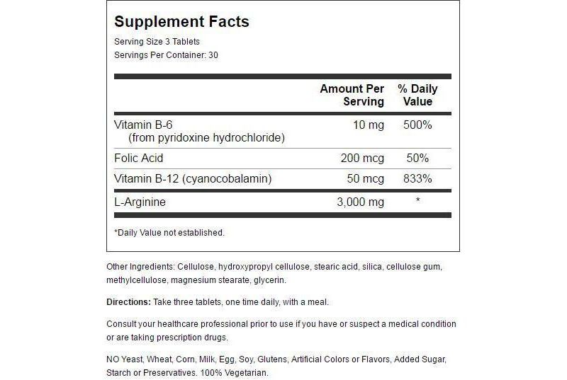 Natrol Dietary Supplements L-Arginine 3,000 mg Tablet 90ct.