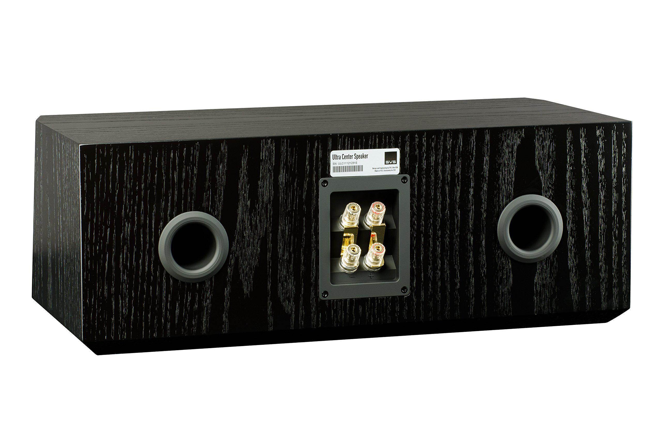 SVS Ultra Center Speaker (Black Oak Veneer)