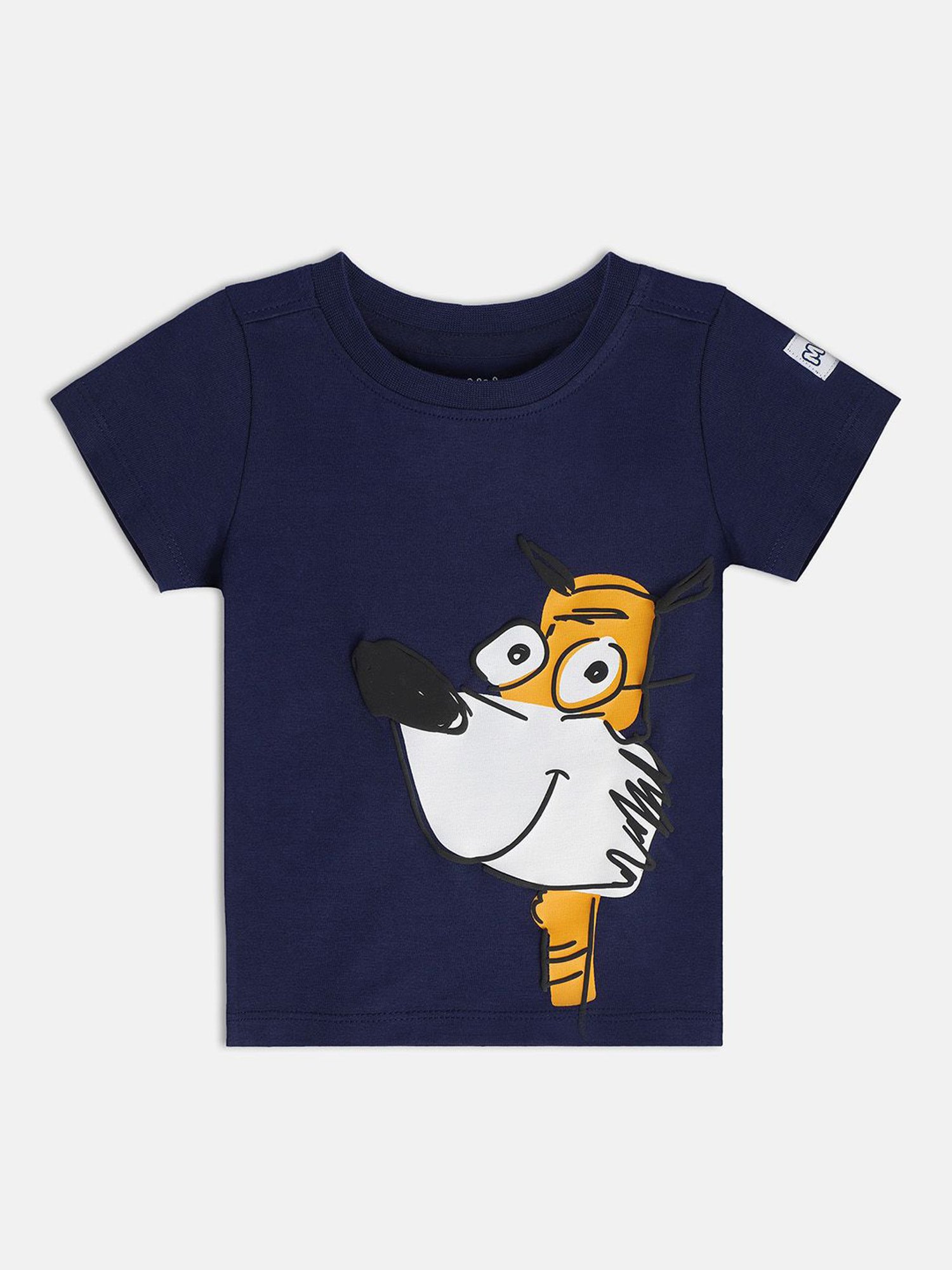 MINIKLUB Kids Navy Printed T-Shirt