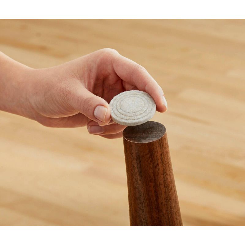 Scotch 1.5" Custom Fit Felt Pads Beige