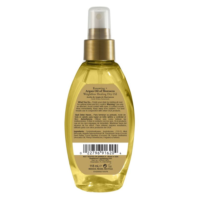 OGX Moroccan Argan Healing Oil Spray - 4 fl oz