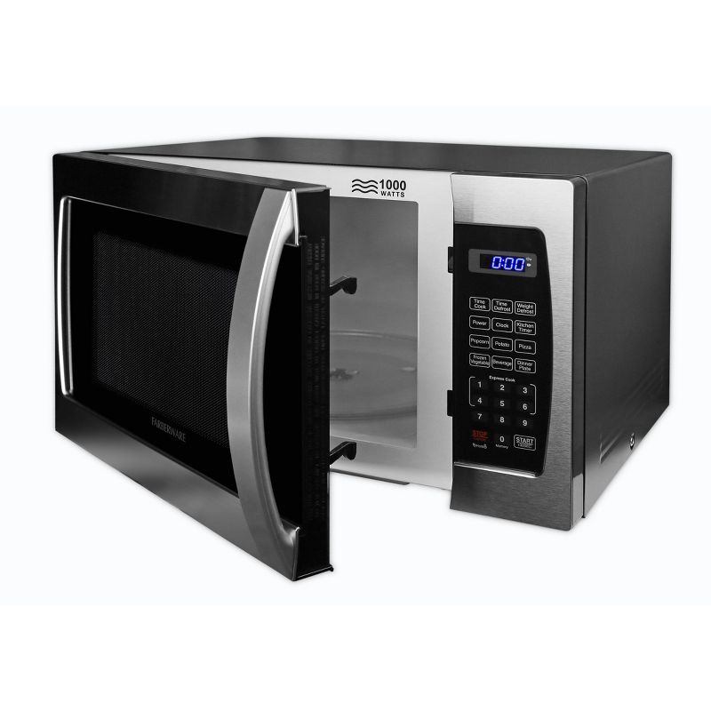 Faberware Professional 1.3 cu ft Microwave Oven - Silver
