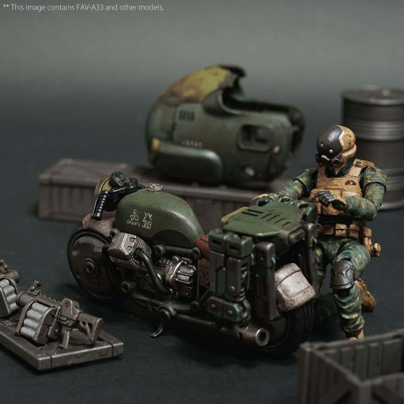FAV-A33 MT-86 Capybara 1:18 Scale | Acid Rain Fav Action figures
