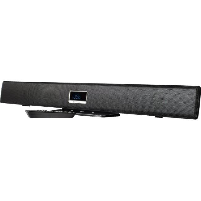 Ematic ESB210 Sound Bar Speaker - 35 W RMSPlacement: Stand Mountable, Wall Mountable - Wireless Speaker(s) - Black