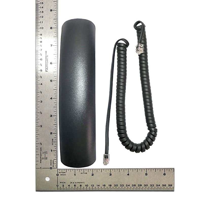 1120E1140E1200 Compatible IP Handset with 9 Foot Curly Cord