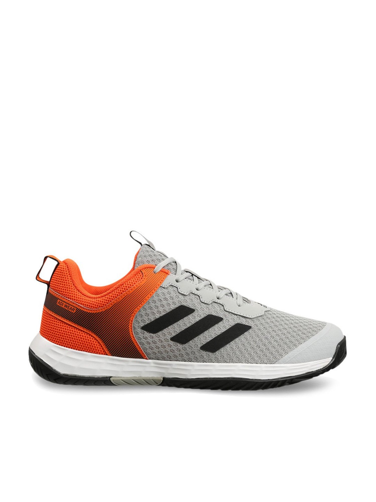 Adidas Men's MILYENL TENNIS STAR Grey Tennis Shoes