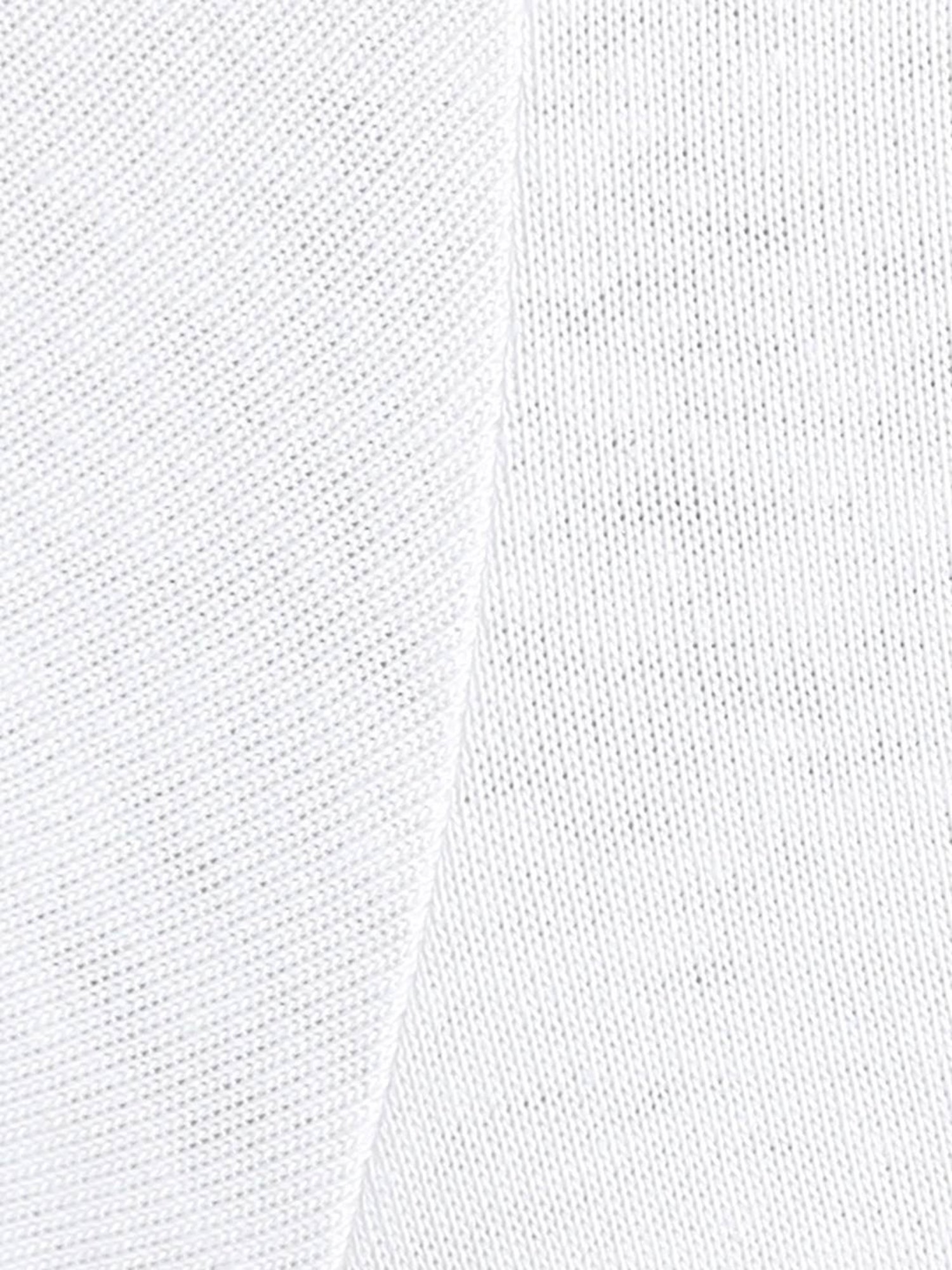 Puma White Cotton Regular Fit Printed Polo T-Shirt