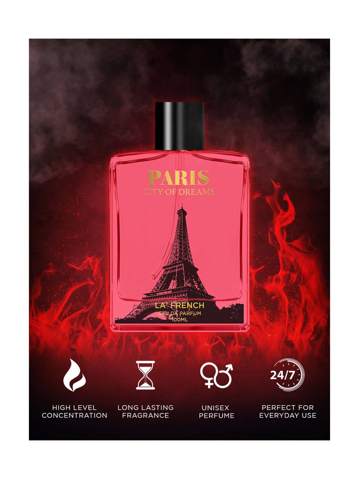 La'french Paris City of Dreams Eau de Parfum - 100 ml