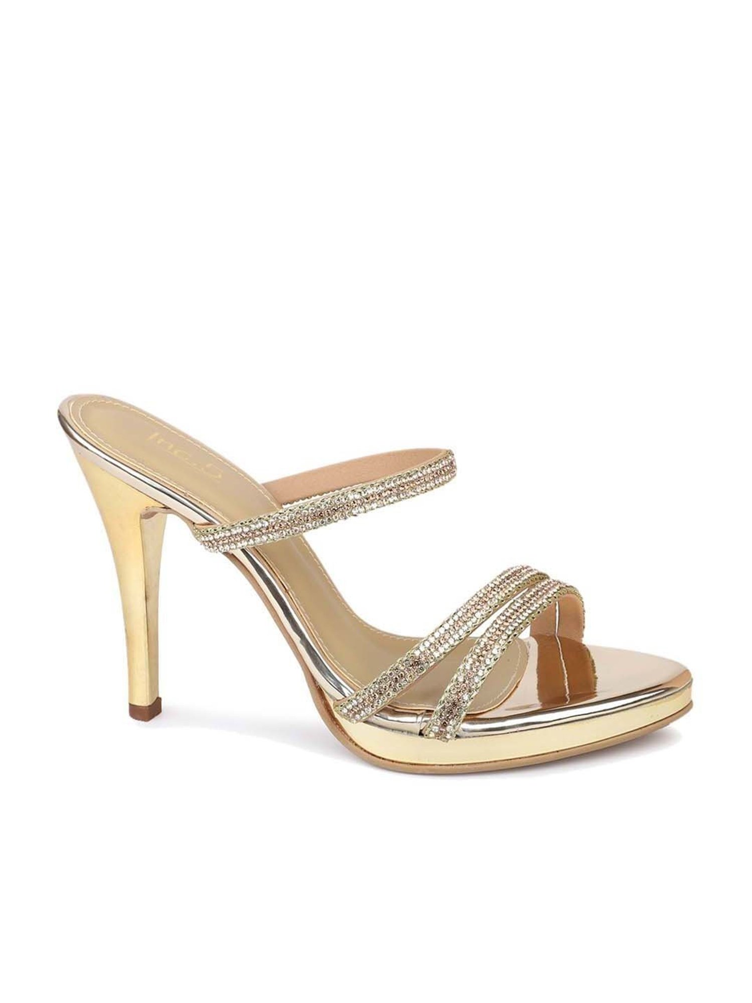 Inc.5 Women's Golden Casual Stilettos