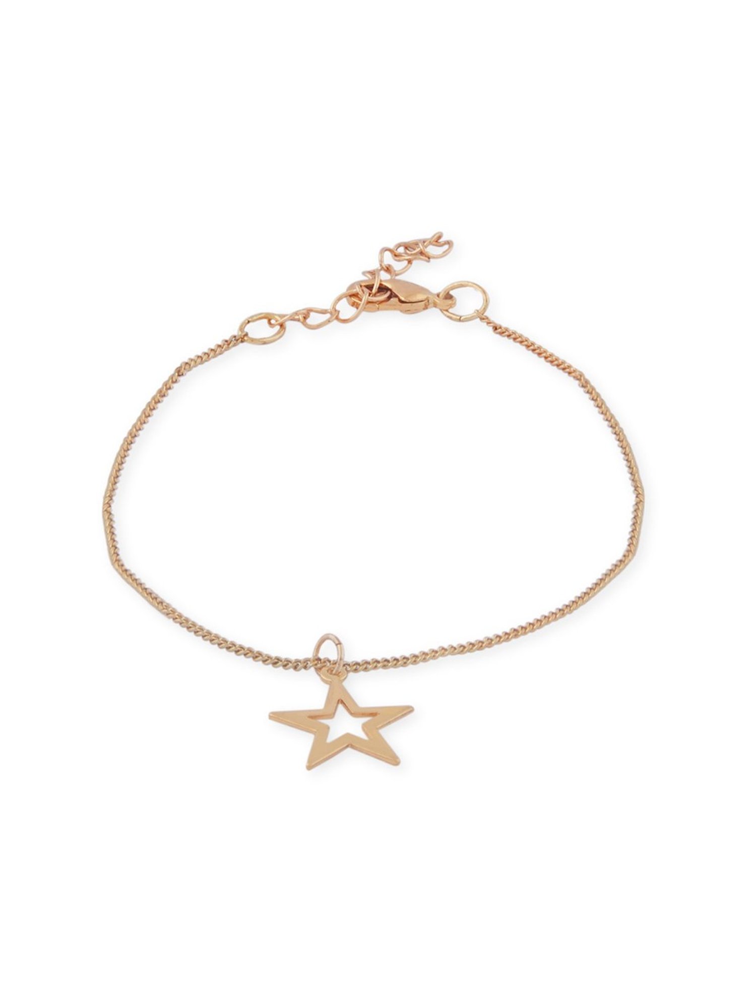 Zaveri Pearls Set Of 4 Gold & Rose Gold Contemporary Bracelets-ZPFK10543