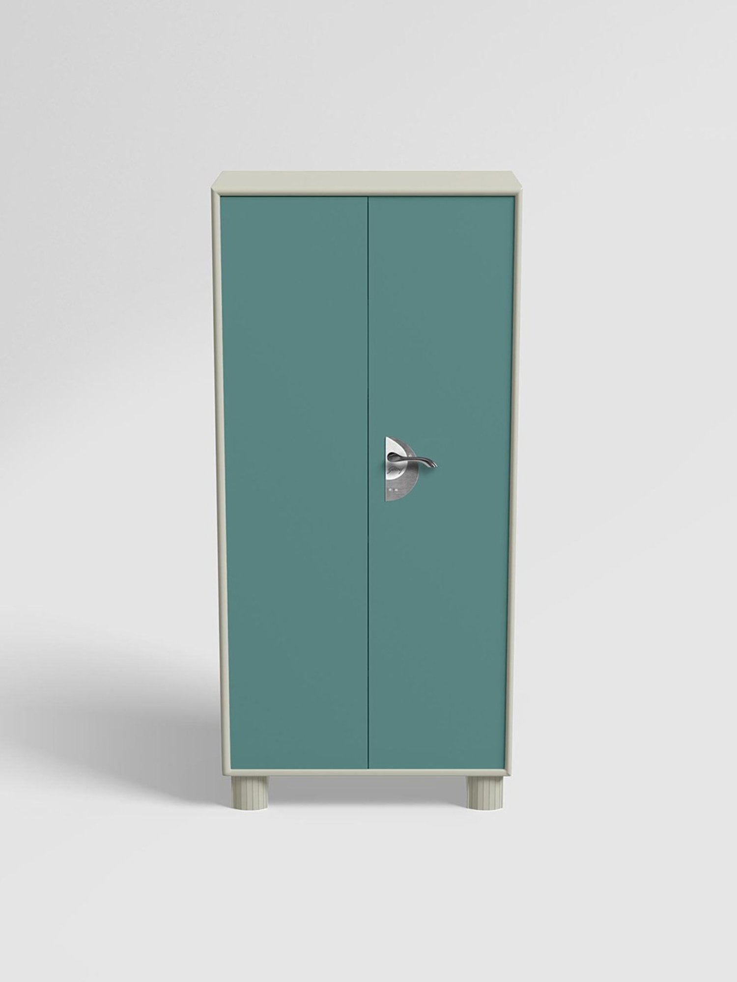 Godrej Interio Storwel  M2 2-Door Steel Almirah, Spring Blue (1-Year Warranty, 1 Locker)