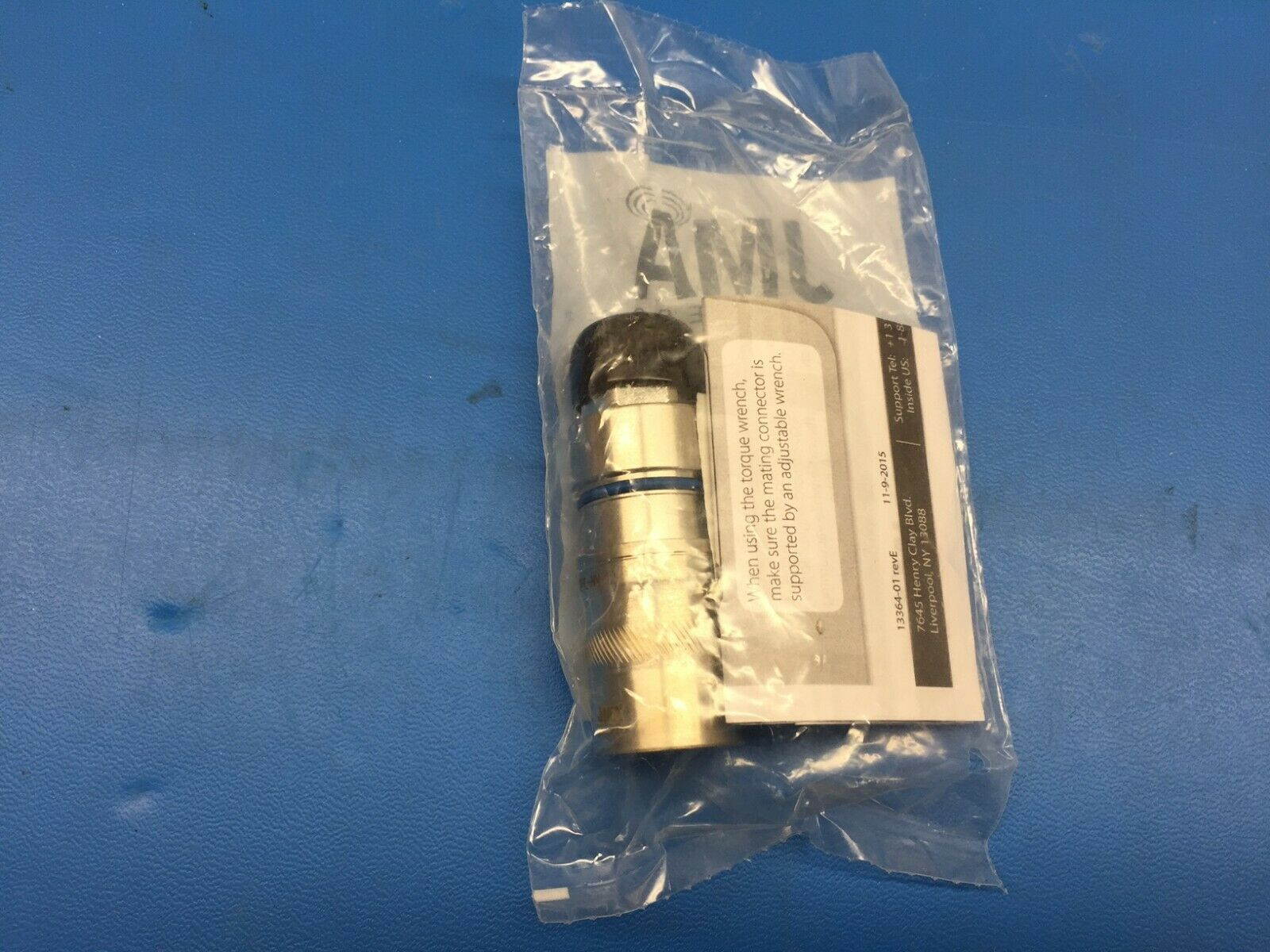 JMA Wireless UPL-NM-12 N Male Connector For 1/2" Annular Plenum Cable
