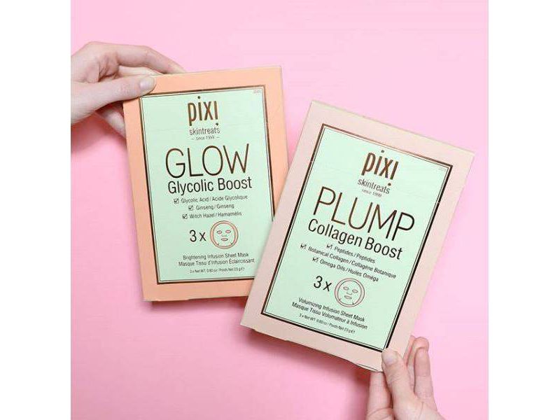 Pixi by Petra GLOW Glycolic Boost - Brightening Face Mask Sheet - 0.8oz