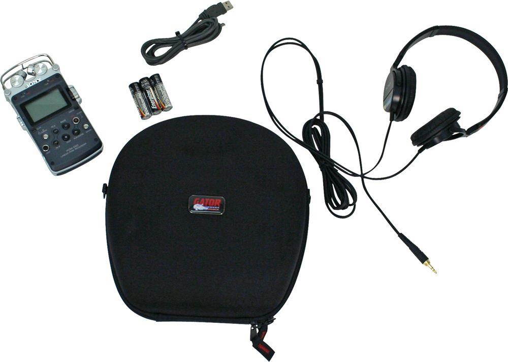 Gator GMICROPACK Micro Recorder And Headphone Case