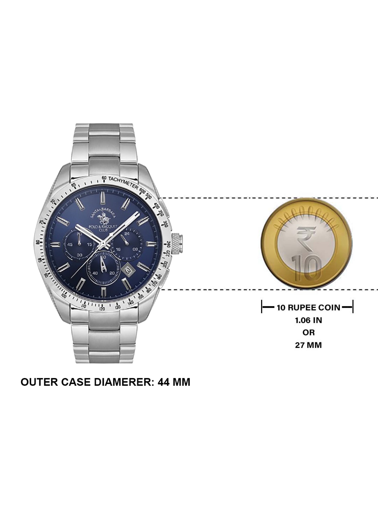 Santa Barbara Polo & Racquet Club SB.1.10526-3 Multifunction Watch for Men