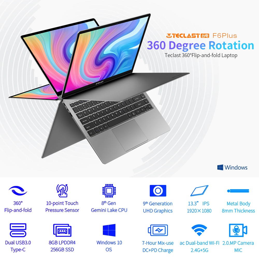 Lemonra F15 Laptop 15.6 In Notebook  Intel N4100 Quad Core 2.4GHz Intel UHD Graphics 600 LPDDR4 8GB RAM 256GB SSD Pocketbook Windows 10 OS 1920x1080 FHD Netbook