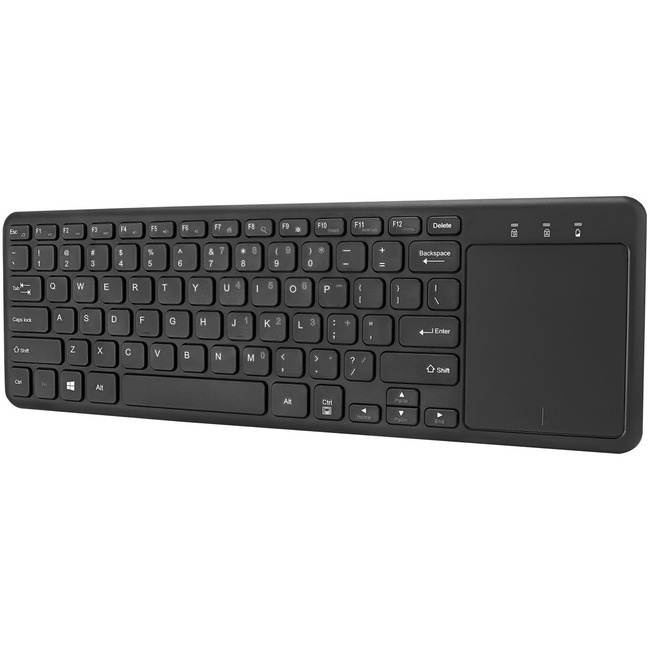 ADESSO WKB-4050UB ADESSO 2.4GHZ WIRELESS KEYBOARD, WITH SCISSOR SWITCH KEYS, LARGE BUILT-IN MULTI-