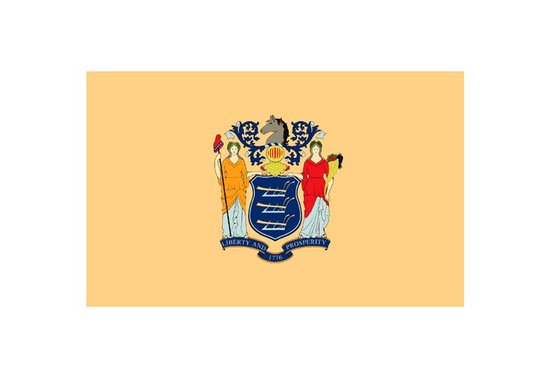 New Jersey State Flag - 3' x 5'