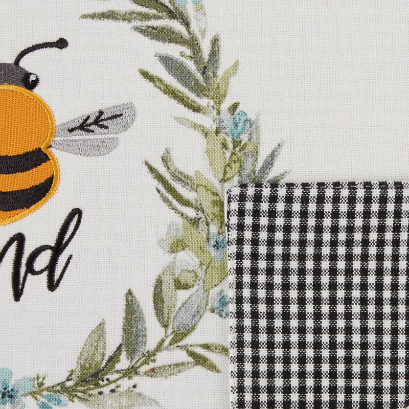 6pk Cotton Bee Kind Reversible Placemats - Design Imports
