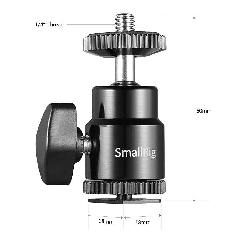 14quot Camera Hot Shoe Mount with Additional 14quot Screw 2pcs Pack 2059