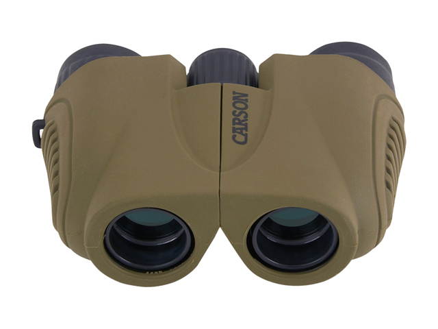 Carson Hornet Compact 8x22mm Binocular Fully Multi-oated Lenses, Olive,