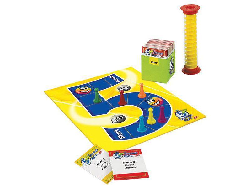 5 Second Rule Jr. Board Game