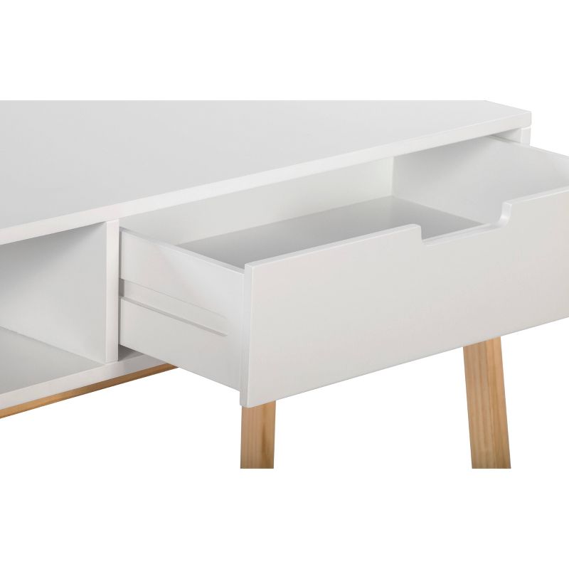 Jasper Writing Desk French White - Adore Decor