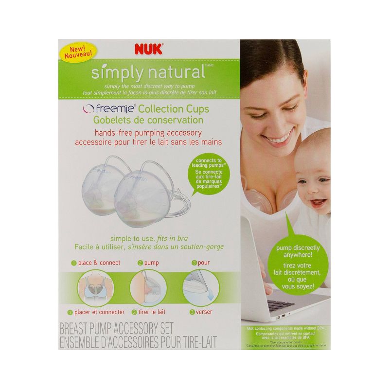 NUK Simply Natural Freemie Collection Cups