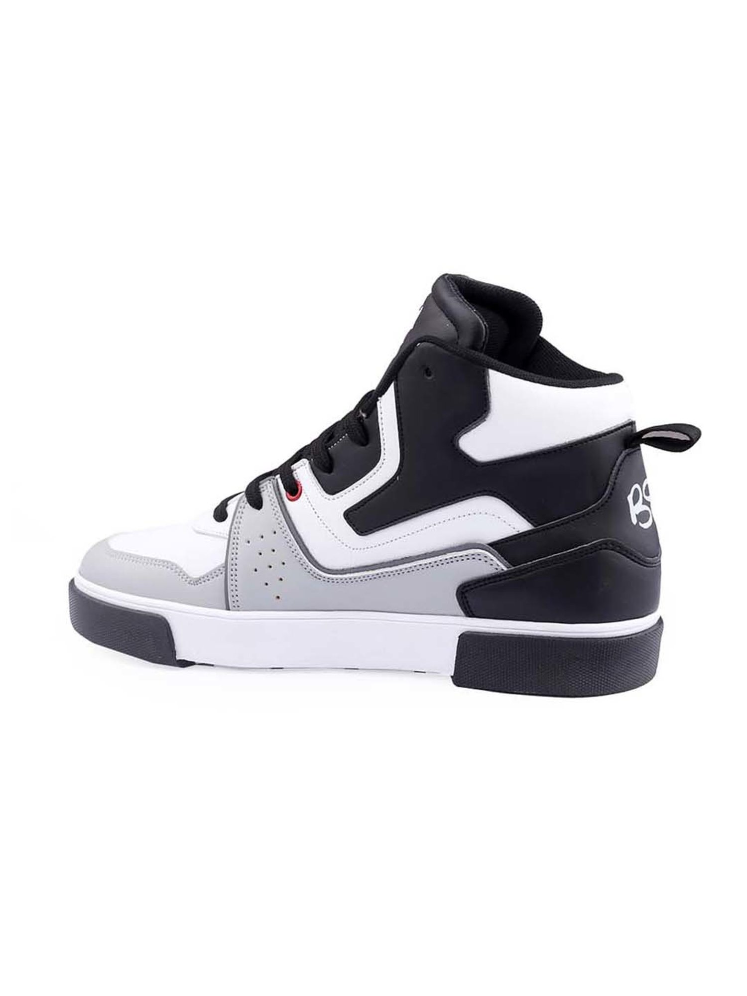 Bacca Bucci Men's EVOKE Grey Ankle High Sneakers