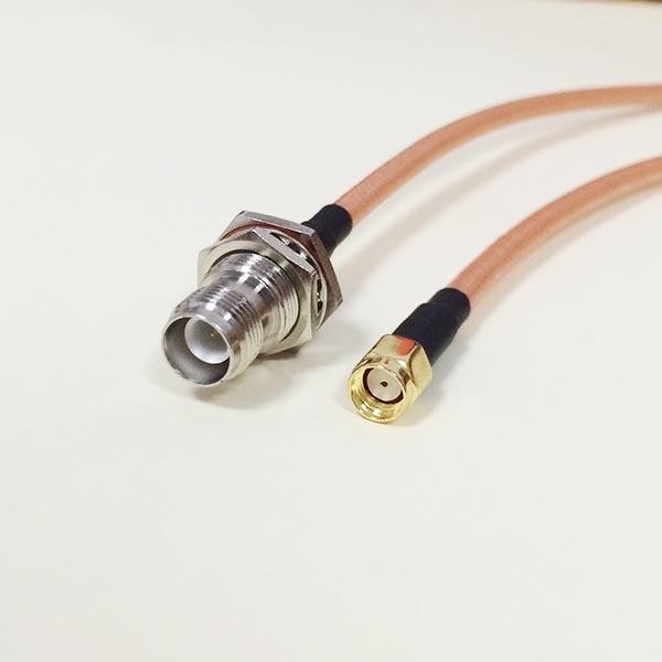 High quality low-attenuation RP-SMA Male Plug Connector Switch RP-TNC Female Jack Connector RG142 50CM 20" Adapter