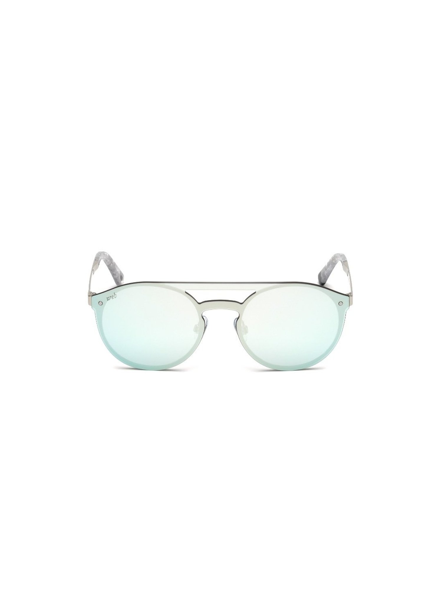WEB EYEWEAR Blue Oval Unisex Sunglasses